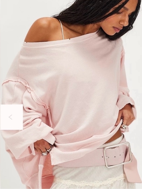 Free People Tops - NWOT Free People We The Free Camden in Lilac Bloom Size XL *FLAW*